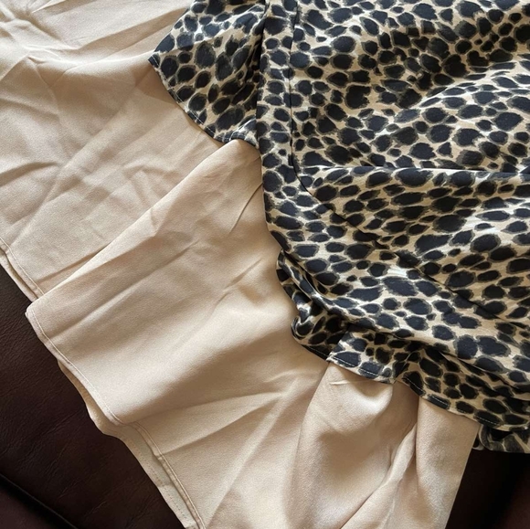 J crew leopard print maxi dress size 8 - Picture 6 of 6